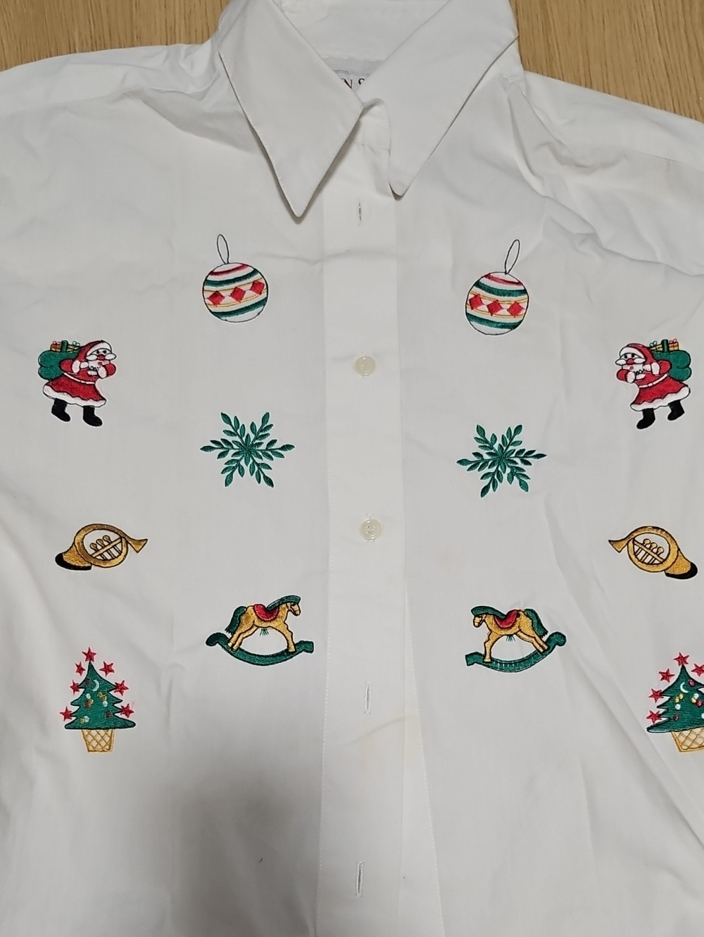 Karen Scott Christmas Top